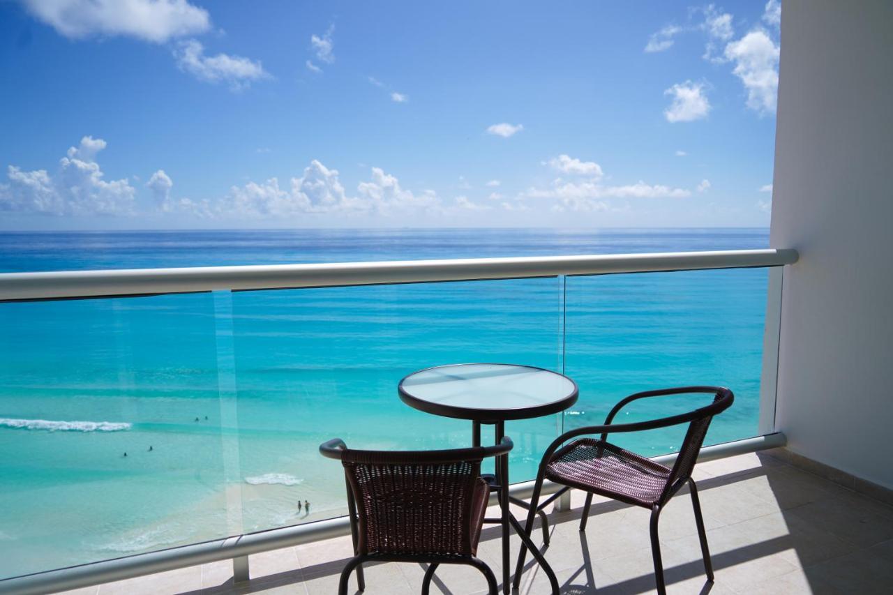 Luxury Caribbean Condos By Salvia Cancun Beachfront Bagian luar foto
