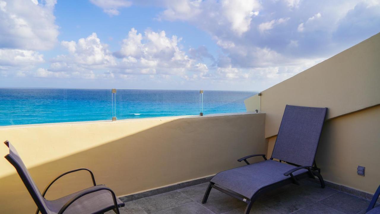 Luxury Caribbean Condos By Salvia Cancun Beachfront Bagian luar foto