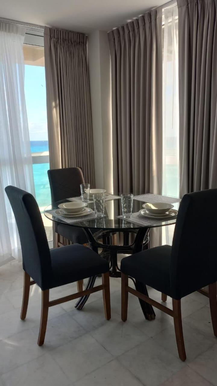 Luxury Caribbean Condos By Salvia Cancun Beachfront Bagian luar foto