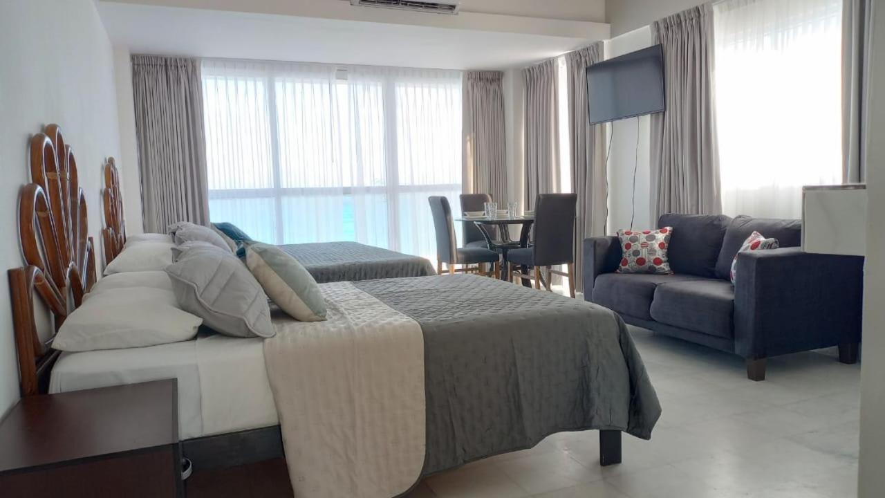 Luxury Caribbean Condos By Salvia Cancun Beachfront Bagian luar foto